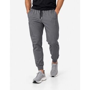 NEW BYLT Premium Basics Active Jogger Pants Mens Size L Gunmetal Performance Gym